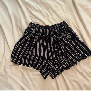 Forever 21 Dressy Striped Shorts - Size Small